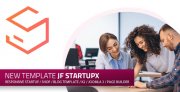 Jf startupx: new responsive free Startup Shop & Blog Joomla Template