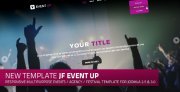 JF Event Up: a responsive multipurpose events and agency Joomla template