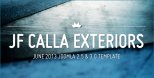 jf Calla Exteriors: A non typical agency portfolio template