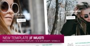 jf Muoti: a new responsive free e-commerce Joomla! & Virtuemart Template